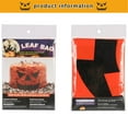 thumbnail image 5 of JoyMoreHome Halloween Fallen Leaves Bags, Plastic Lawn Bags for Yard Fall Leaf Halloween Decorations, Trash Bag for Halloween Party, Halloween Decoration Supplies, 5 of 5