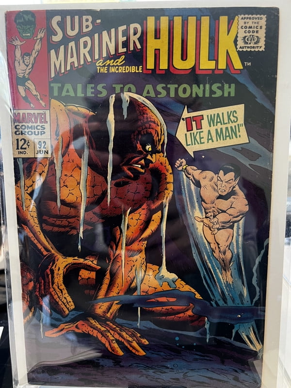 Talesto Astonish Sub-Mariner and the Incredible Hulk #92 F