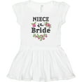 thumbnail image 3 of Inktastic Niece of the Bride Roses Girls Toddler Dress, 3 of 5