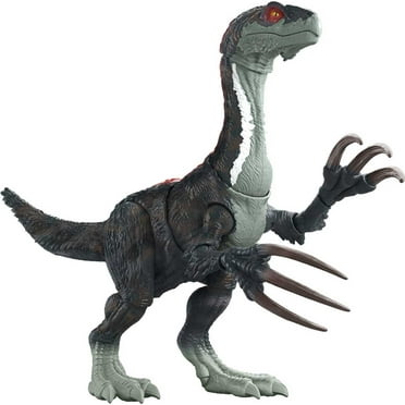 Jurassic World Dominion Therizinosaurus Dinosaur Toy Action Figure, Sound Slashin Attack Feature