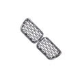 thumbnail image 2 of Thinsony 2Pc Front Kidney Grill Grille for E36 3 Series 97-1999 Brilliant Black Electroplate 24.2x15.2x5.2cm, 2 of 5