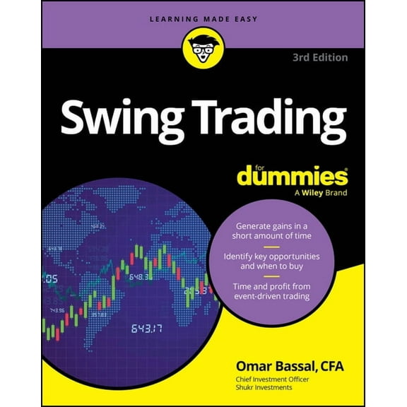 Swing Trading for Dummies, (Paperback)