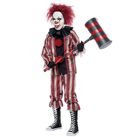 Child Nightmare Clown Scary Halloween Costume
