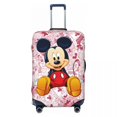 thumbnail image 1 of Custom Mickey Mouse Luggage Cover Protector Elastic Travel Suitcase Covers, 1 of 1