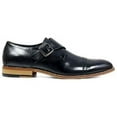 thumbnail image 6 of Mens Shoes  Stacy Adams Desmond Monk Strap Black Leather 25162-001, 6 of 7