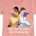 thumbnail image 3 of Disney Princess - Live Your Passion - Toddler And Youth Girls Short Sleeve Graphic T-Shirt, 3 of 5