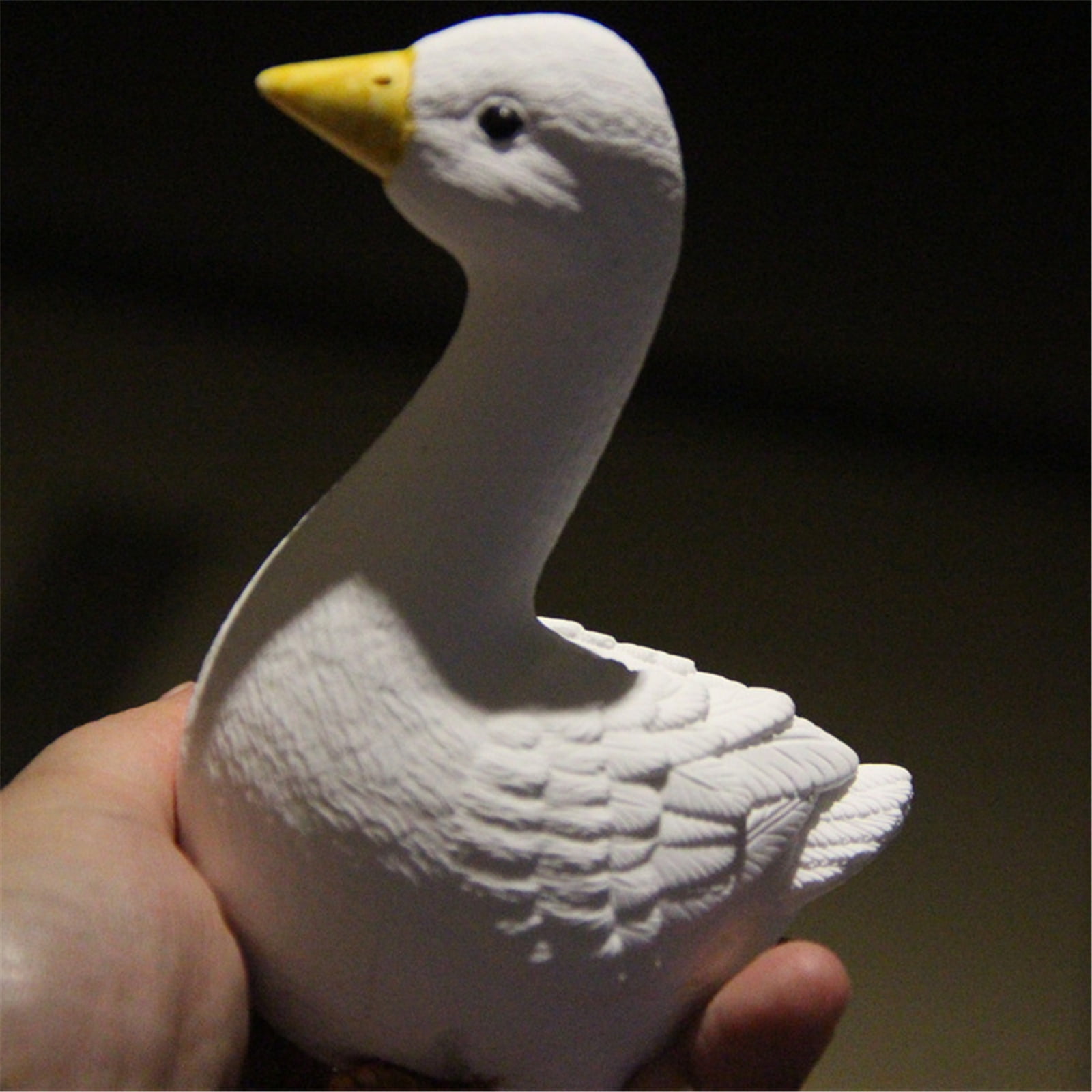 BELOWSYALER Gooses Statue Silicone Molds for Soap Home Decoration Epoxy Resin Silicone Molds for Gypsum Decoration
