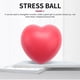 thumbnail image 3 of Bola del alivio estres cardiaco Rojo, 3 of 5