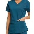 thumbnail image 4 of Scrubstar Women's Ultimate Stretch Twill Criss Cross V-Neck Scrub Top WM12T900A, 4 of 8