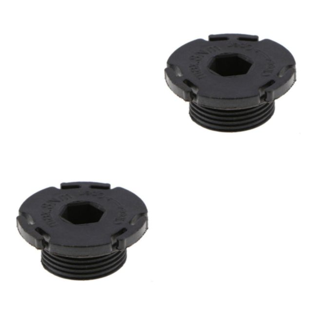 maskred Highly Durable Engine Oil Drain Plug for 1 3 5 7 Series Long-lasting Style A 2Set