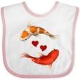 thumbnail image 3 of Inktastic Koi Carp Fish Japanese Boys or Girls Baby Bib, 3 of 4