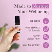 Pranarom Just Plain Relief Essential Oil Blend with Bergamot, Lavender, Peppermint & Helichrysum, 8 mL