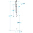 thumbnail image 4 of Seachoice Beach Spike in Galvanized Steel For PWC or Boat up to 30 Ft., Anchor, Self-Hammering Action w/ Rubber-Coated Handle, 4 of 4