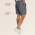 thumbnail image 4 of PULI Men’s Big & Tall Golf Shorts 10" Inseam Stretch Quick Dry Waterproof Lightweight Hiking Casual Shorts, 4 of 6