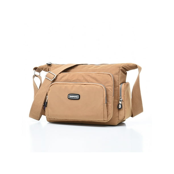 Abtel Ladies Shoulder Bag Zipper Crossbody Bags Designer Nylon Handbag