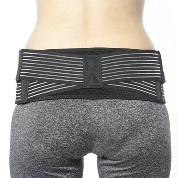 Qarigey Cinturón de cadera para mujer, reemplazo portátil, ajustable, reutilizable, doble correa, elástico, Flexible, tamaño libre, accesorios de Protección de la piel Qarigey CE014675-01