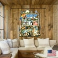 thumbnail image 4 of Birds Whimsical Wall Art, Door Hanger by Laura Seeley | Love Family Kids Decor - 8513001-LS, 4 of 10