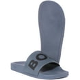 thumbnail image 5 of Boss Sean Slider Men's Slip On Pool Sandal In Grey Size 10, 5 of 6