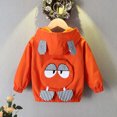 thumbnail image 5 of RXIRUCGD Children's Clothing Children's Spring Coats Small And Medium-sized Children's Spring Coats( Orange, Size:18 Months ), 5 of 5