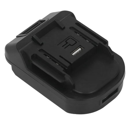 

Big sale Battery Adapter Converter ABS with USB Interface 18V to 20V Battery Converter Adapter for Electric Tool