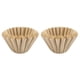 thumbnail image 1 of Filtro de café de fibra de madera, 50 piezas de filtro de café de fibra de madera desechable, filtro de café de repuesto, durabilidad mejorada, 1 of 11