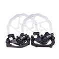 thumbnail image 1 of ZTTO Mountain Bike Disc Brake Set with Rotors - Front & Rear Aluminum Alloy Calipers, 160mm Rotors, Easy Installation, Durable & Heat-Resistant (Screw Color Random), 1 of 6