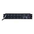 thumbnail image 2 of CyberPower Switched Metered-by-Outlet PDU81009 - Unité de distribution d'Énergie (Montable en Rack) - AC 200-240 V - Ethernet, USB, Série - Entrée : NEMA L6-30 - Connecteurs de Sortie : 10 (IEC 60320 C19) - 2U - Cordon de 12 Pieds, 2 of 3