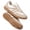 Beige, variant on BERANMEY Women's Retro Fashion Sneakers Comfortable Casual Anti Slip Platform Low-Top Sneakers Lace Up Memory Foam Tennis Walking Skate Shoes