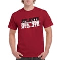 thumbnail image 4 of Atlanta Retro Repeat - Sports Team City Pride Tailgating T Shirt - Small - Cardinal, 4 of 6