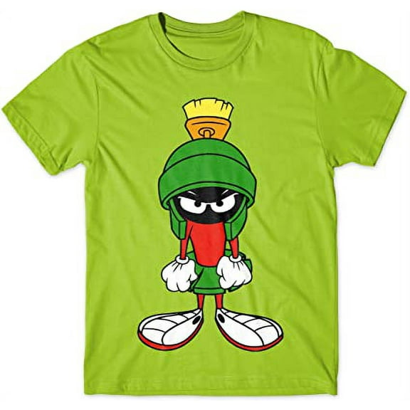 Looney Tunes Marvin The Martian Angry Mad Face 90���s Retro Classic Funny T-Shirt for Adult