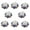 Chilli, variant on HDJNal 8pcs Vintage Ceramic Cabinet Knobs,Floral Hand Painted Ceramic Pumpkin Cupboard Pulls Knob Wardrobe Cabinet Drawer Door Handles,Five-pointed Star