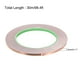thumbnail image 2 of Cinta de Cobre Conductora de Doble Cara Uxcell 1pcs 0.11" x 98.4ft, 2 of 5