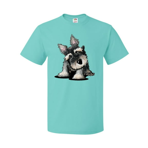 Inktastic Curious Schnauzer T-Shirt