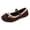 shoes 136#Brown, variant on Women Casual Shoes Two Tone Bow Knot Slip On Buckle Snap Ballet Shoes Fashion Comfortable Everyday Loafers for Daily Wear Summer Outdoor