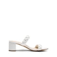 thumbnail image 4 of DREAM PAIRS Women's Two Braided Strap Low Heels for Women Open Toe Block Chunky Heels Sandals Holiday Party Wedding Dress Pumps Shoes, 4 of 7