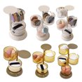 thumbnail image 2 of LCXmlly Storage Container Rotatable Storage Box Spacesaving 360 Degree Rotation Rubber Band Jewelry Makeup Puff Case for Daily Use, 2 of 6
