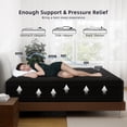 thumbnail image 5 of lemontalking 14 Inch Queen Gel Memory Foam Hybrid Mattress Pocket Spring In A Box Medium Firm, 5 of 7