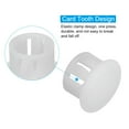 thumbnail image 4 of Tapones de plástico Uxcell para muebles de cocina de mesa, blancos, 13 mm, 4 of 7