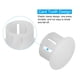 thumbnail image 4 of Tapones de plástico Uxcell para muebles de cocina de mesa, blancos, 13 mm, 4 of 7