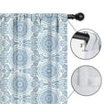 thumbnail image 4 of Blackout Kids Curtains,Boho Bohemia Flower Childrens Insulated Curtains Set Of 2,Bedroom Essentials,Toddler Room Decor 42"x54"(106x137cm), 4 of 4