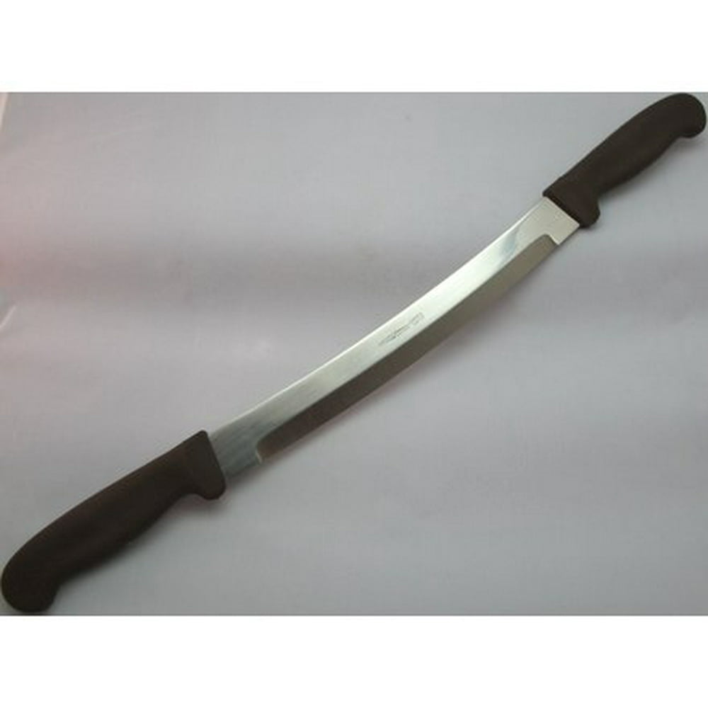 Caribou Double Edged Two Handle Fleshing Knife