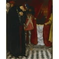 thumbnail image 3 of Edwin Austin Abbey 20x24 Black Modern Framed Museum Art Print Titled - ‘Come Hither, Gracious Sovereign, View This Body’, King Henry Vi, Part II, Act IIi, Scene II (1891), 3 of 5