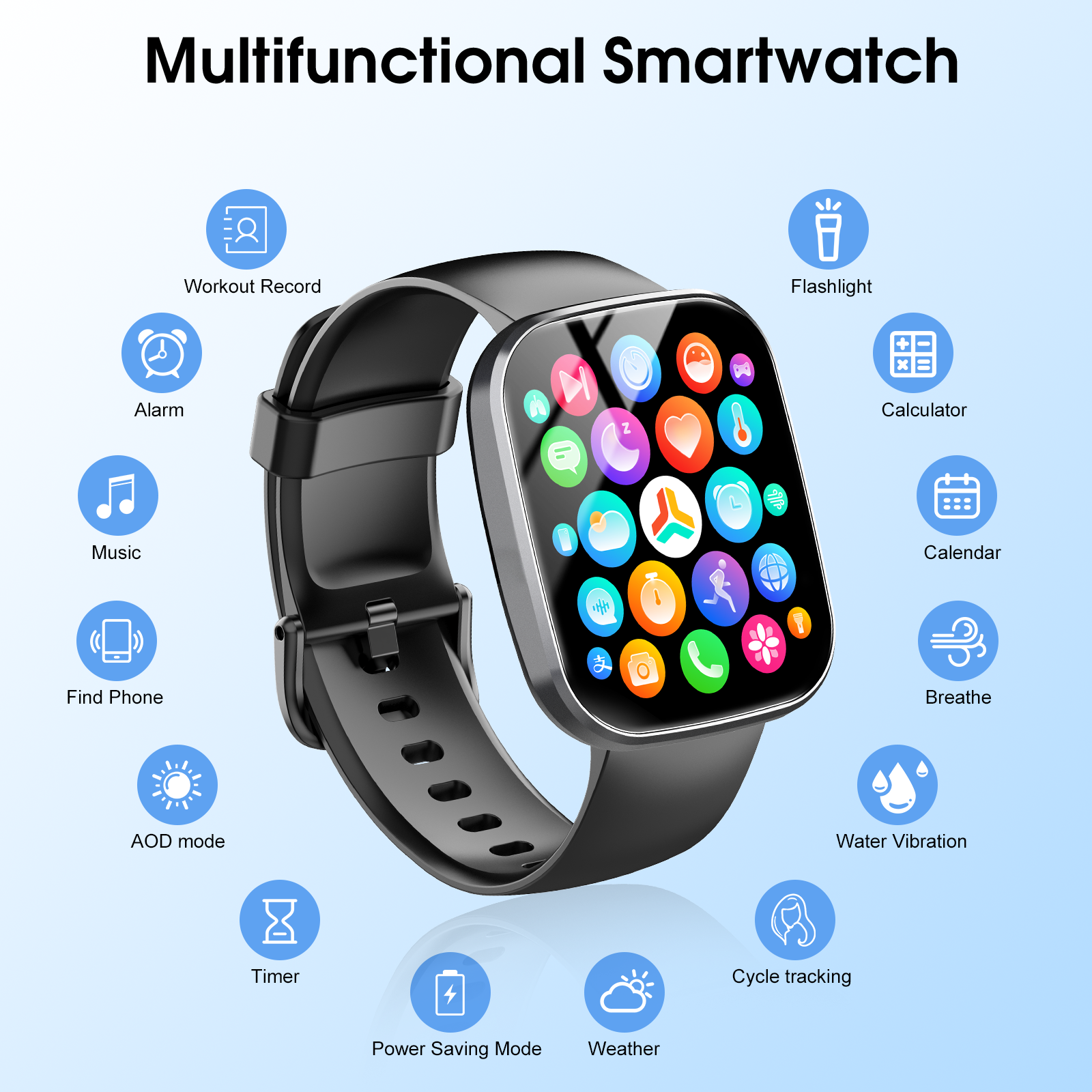 Geryst Smart Watch 1.91" HD Fitness Tracker for Men & Women photo 5