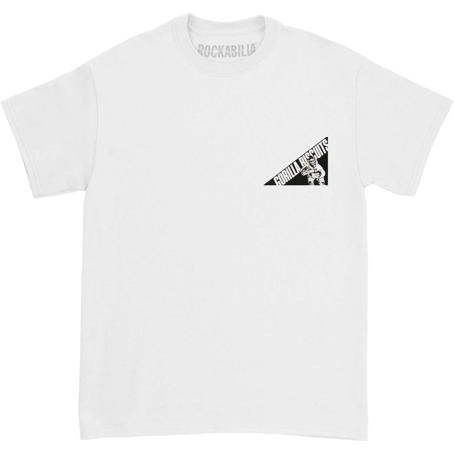 white gorilla shirt