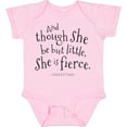 thumbnail image 3 of Inktastic Though She Be but Little Shakespeare Quote Boys or Girls Baby Bodysuit, 3 of 5