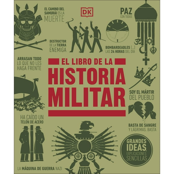 DK Big Ideas El Libro de la Historia Militar (the Military History Book), (Hardcover)