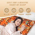 thumbnail image 4 of Gaeub Monster Truck Printed Long Body Pillowcase Envelope Closure 1 Pack Wrinkle for Night Sweats - 20x54 in, 4 of 8