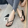 thumbnail image 7 of USSUMA Womens House Slippers Women's Fashion Leisure Bathroom Bathing Outdoor Wear Spring and Summer New Flat Flip Flops Backyard BBQ Slippers s, 7 of 7