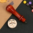thumbnail image 3 of Cabezal Sello Btafrte Sobre con Relieve Cobre Vintage para Tarjeta Regalo, 3 of 9