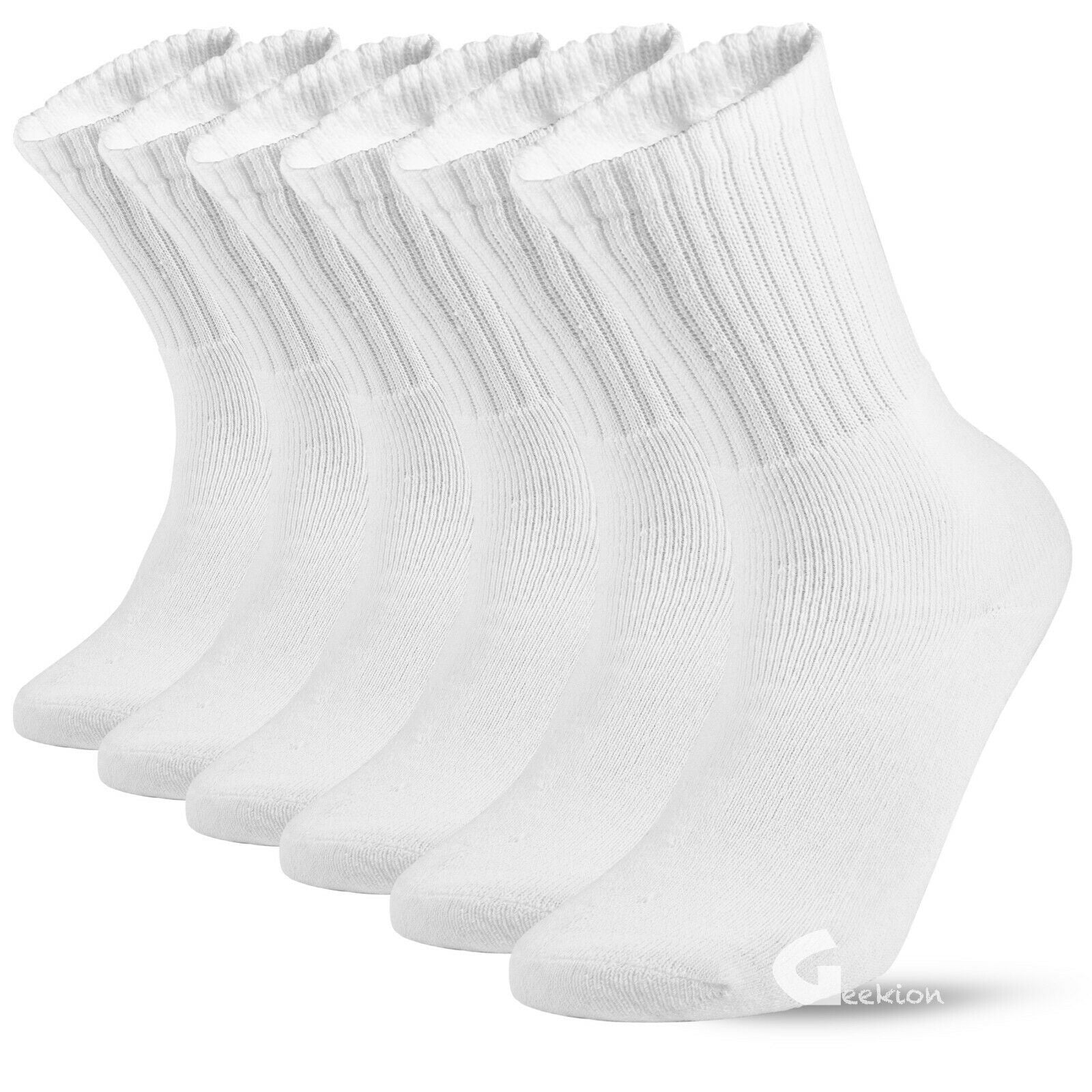Mens Solid Sports Athletic Work Plain Crew Socks Size 9 11 6 Pairs mens-solid-sports-athletic-work-plain-crew-socks-size-9-11-6-pairs
